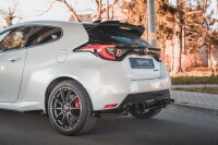 Maxton Design Robuste Racing Heckansatz Flaps Diffusor + Flaps schwarz Hochglanz - Toyota GR Yaris MK4