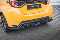 Maxton Design Rear extension Flaps diffuser V.3 black gloss - Toyota GR Yaris MK4