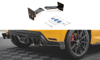 Maxton Design Rear extension Flaps diffuser + Flaps V.4 -...