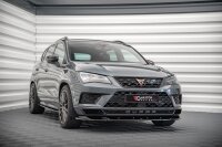 Maxton Design Front extension V.2 black gloss - Cupra Ateca