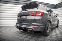 Maxton Design Heckansatz Flaps Diffusor schwarz Hochglanz - Cupra Ateca