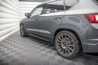 Maxton Design Side skirts extension extension black gloss - Cupra Ateca