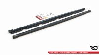 Maxton Design Side skirts extension extension black gloss - Cupra Ateca