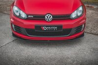 Maxton Design Racing Front extension V.3 - VW Golf GTI MK6