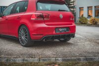 Maxton Design Robuste Racing Heckansatz Flaps Diffusor - VW Golf GTI MK6