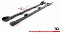 Maxton Design Robuste Racing Seitenschweller Ansatz + Flaps VW Golf GTI MK6