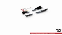 Maxton Design Side Flaps black gloss - BMW 1 Series F21 M135i / M140i / M-Package