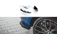 Maxton Design Rear sides Flaps black gloss - BMW M135i F20