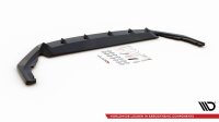 Maxton Design Front extension V.1 black gloss - Skoda Octavia RS MK4