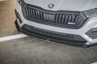 Maxton Design Front extension + Flaps V.2 - Skoda Octavia...