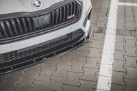 Maxton Design Frontansatz V.3 schwarz Hochglanz - Skoda Octavia RS MK4