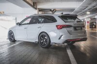 Maxton Design Seitenschweller Ansatz + Flaps V.2 - Skoda Octavia RS MK4