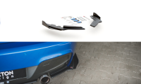 Maxton Design Robuste Racing Heckansatz Flaps Diffusor + Flaps schwarz Hochglanz - BMW M135i F20