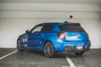 Maxton Design Robuste Racing Heckansatz Flaps Diffusor + Flaps schwarz Hochglanz - BMW M135i F20