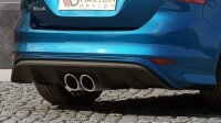 Maxton Design Diffuser rear extension for RS2015 Look Ford Focus MK3 ST (Pre-Facelift)