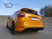 Maxton Design Diffuser rear extension black gloss - Ford Focus ST MK3 (RS Look)