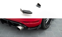 Maxton Design Robuste Racing Heckansatz Flaps Diffusor + Flaps schwarz Hochglanz - VW Golf GTI MK6