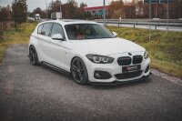 Maxton Design Racing Side skirts extension extension V.2 + Flaps BMW 1 Series F20 M135i / M140i / M-Package