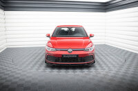 Maxton Design Frontansatz + Flaps V.2 - VW Golf 8 GTI