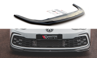 Maxton Design Front extension V.4 black gloss - VW Golf 8...