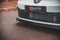 Maxton Design Front extension V.4 black gloss - VW Golf 8 GTI