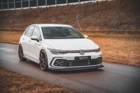 Maxton Design Frontansatz V.5 schwarz Hochglanz - VW Golf 8 GTI