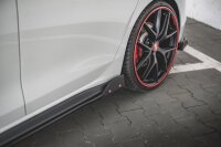 Maxton Design Side skirts extension extension + Flaps V.2 - VW Golf 8 GTI / GTI Clubsport