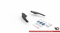 Maxton Design Racing Rear extension Flaps diffuser - VW Golf 8 GTI