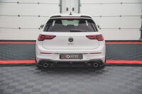 Maxton Design Racing Rear extension Flaps diffuser - VW Golf 8 GTI