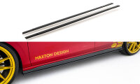 Maxton Design Racing Side skirts extension extension - VW...
