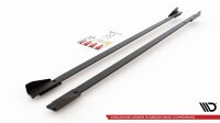 Maxton Design Racing Side skirts extension extension + Flaps VW Golf 8 GTI / GTI Clubsport