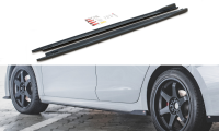 Maxton Design Side skirts extension extension V.3 black...