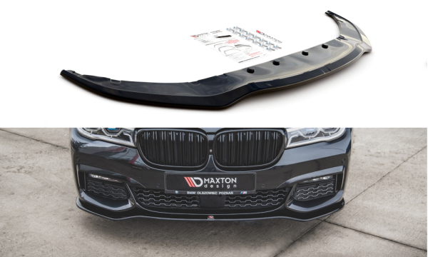 Maxton Design Frontansatz V.1 schwarz Hochglanz - BMW 7 M-Paket G11