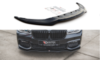 Maxton Design Front extension V.1 black gloss - BMW 7 M-Package G11