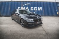 Maxton Design Front extension V.1 black gloss - BMW 7 M-Package G11