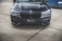 Maxton Design Front extension V.1 black gloss - BMW 7 M-Package G11