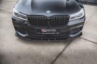 Maxton Design Front extension V.2 black gloss - BMW 7 M-Package G11