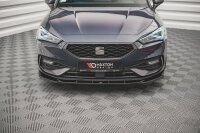 Maxton Design Frontansatz V.2 schwarz Hochglanz - Seat Leon FR MK4