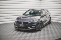 Maxton Design Front extension V.3 black gloss - Seat Leon FR MK4