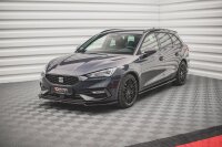 Maxton Design Frontansatz V.3 schwarz Hochglanz - Seat Leon FR MK4