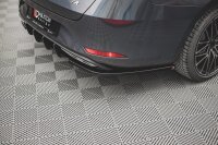 Maxton Design Rear extension Flaps diffuser black gloss - Seat Leon FR ST MK4