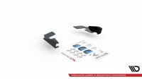 Maxton Design Hintere Seiten Flaps schwarz Hochglanz - VW Golf 8 GTI