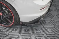 Maxton Design Rear sides Flaps black gloss - VW Golf 8 GTI