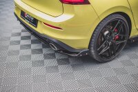 Maxton Design Rear extension Flaps diffuser + Flaps V.1 - VW Golf 8 GTI Clubsport