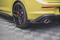 Maxton Design Heckansatz Flaps Diffusor + Flaps V.1 - VW Golf 8 GTI Clubsport