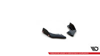 Maxton Design Rear extension Flaps diffuser + Flaps V.1 - VW Golf 8 GTI Clubsport