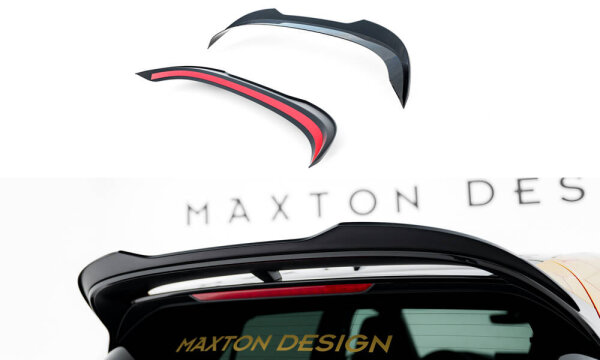 Maxton Design Spoiler Cap black gloss - VW Golf 8 GTI Clubsport