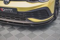 Maxton Design Frontansatz V.2 schwarz Hochglanz - VW Golf 8 GTI Clubsport