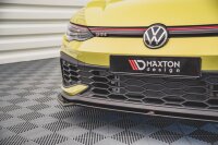 Maxton Design Front extension V.3 black gloss - VW Golf 8 GTI Clubsport