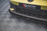 Maxton Design Front extension V.4 black gloss - VW Golf 8 GTI Clubsport